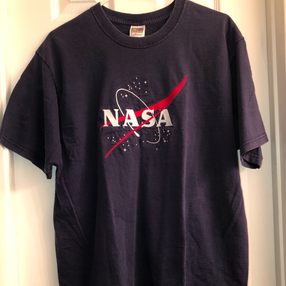 Embroidered NASA T-Shirt